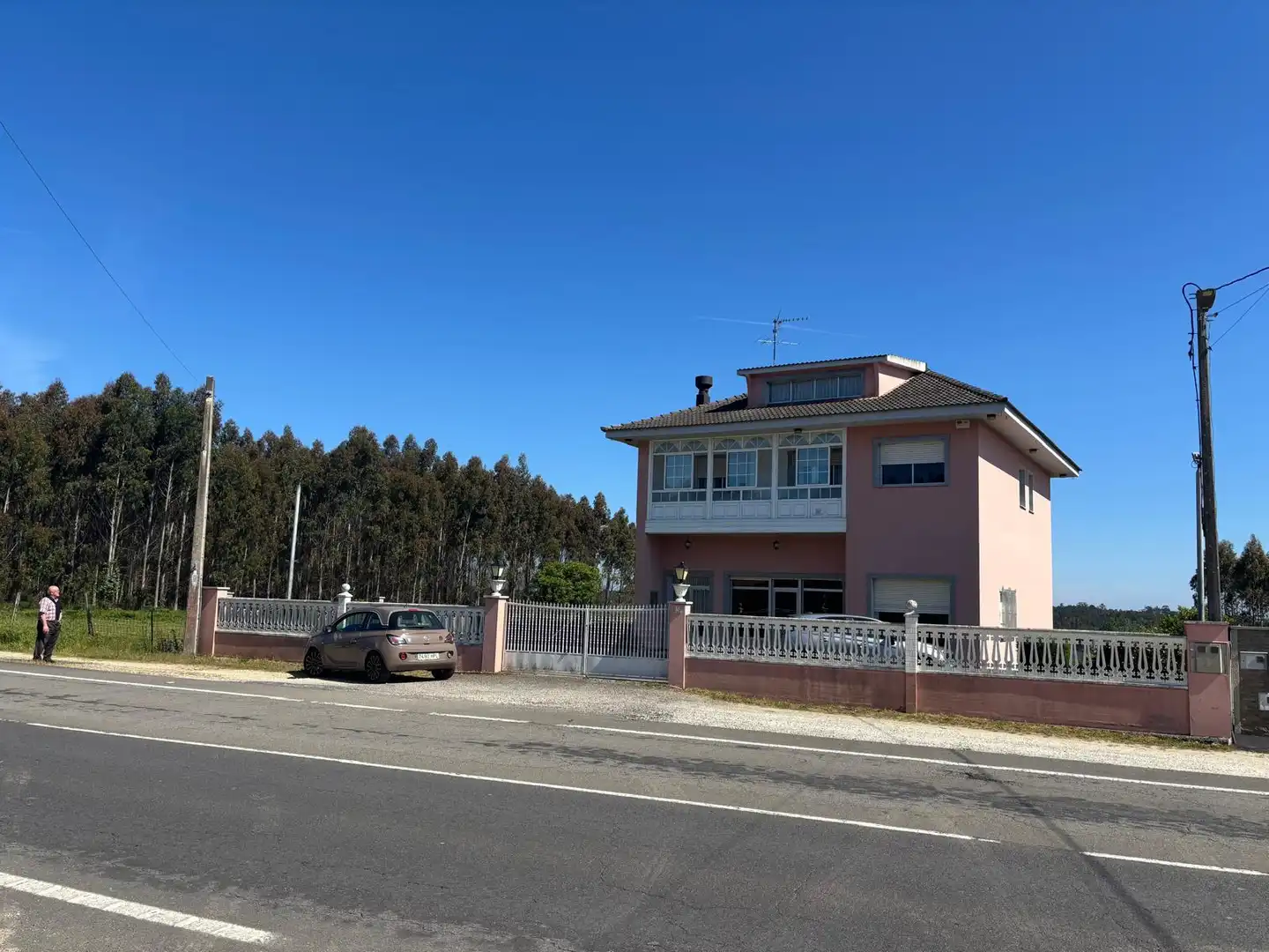 Exterior view of Houses for sale in Ponteceso  with Furnished, Oven and Microwave