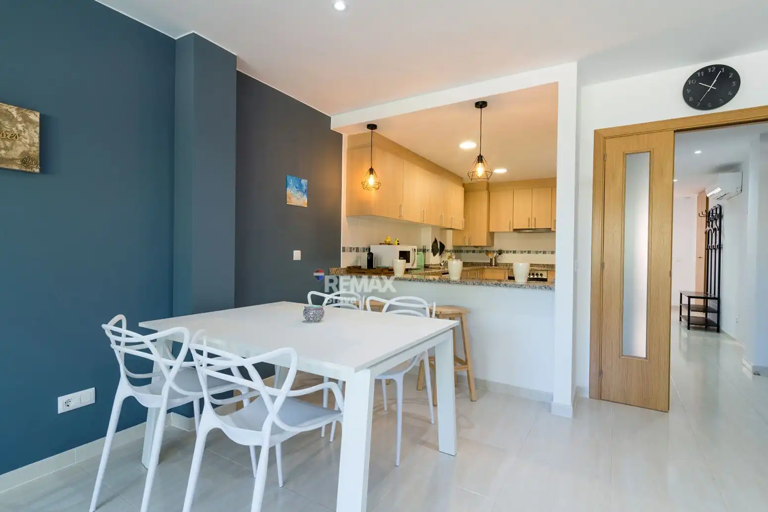 Kitchen of Flat for sale in Roses  with Air Conditioner, Heating and Terrace
