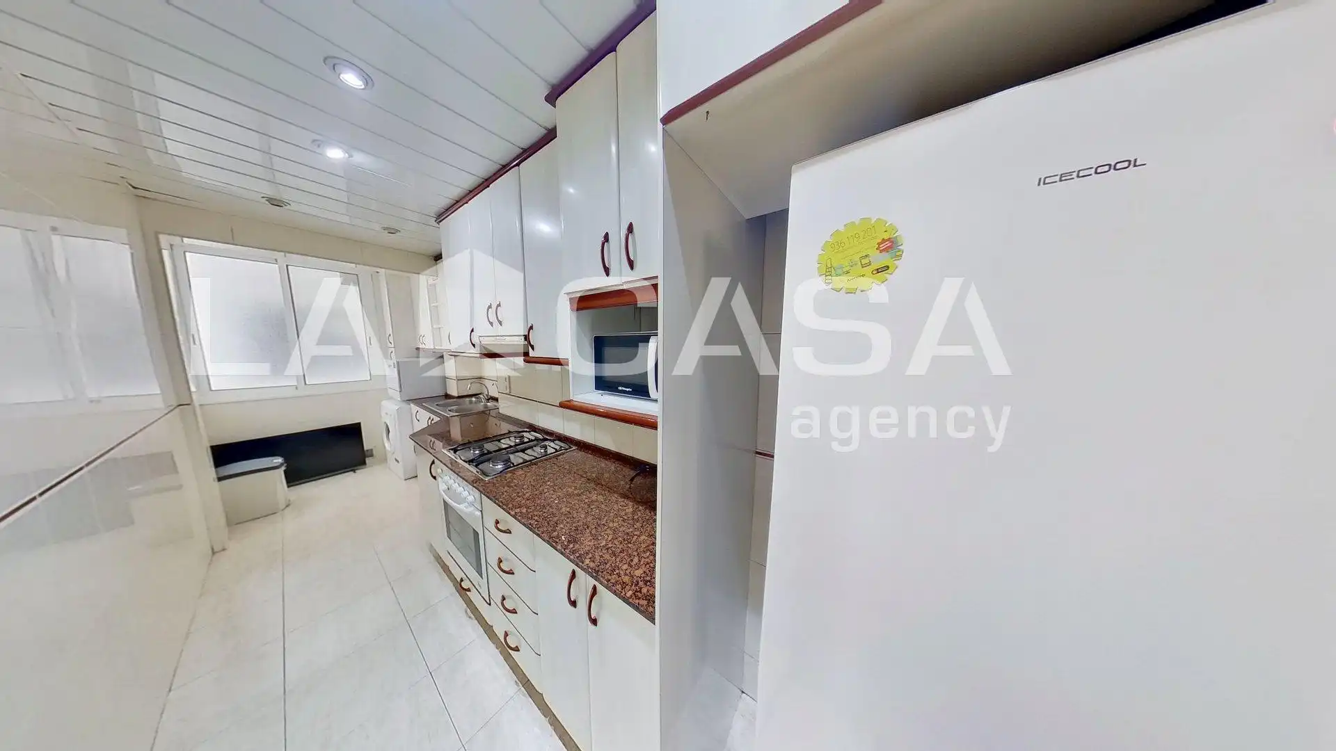Kitchen of Flat for sale in Barcelona  with Balcony