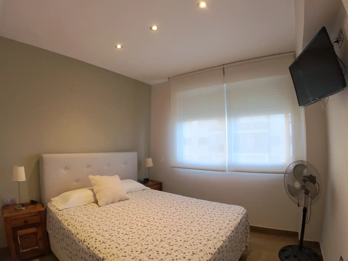 Schlafzimmer von Wohnung zum Verkauf in Castellón de la Plana / Castelló de la Plana mit Klimaanlage, Heizung und Terrasse