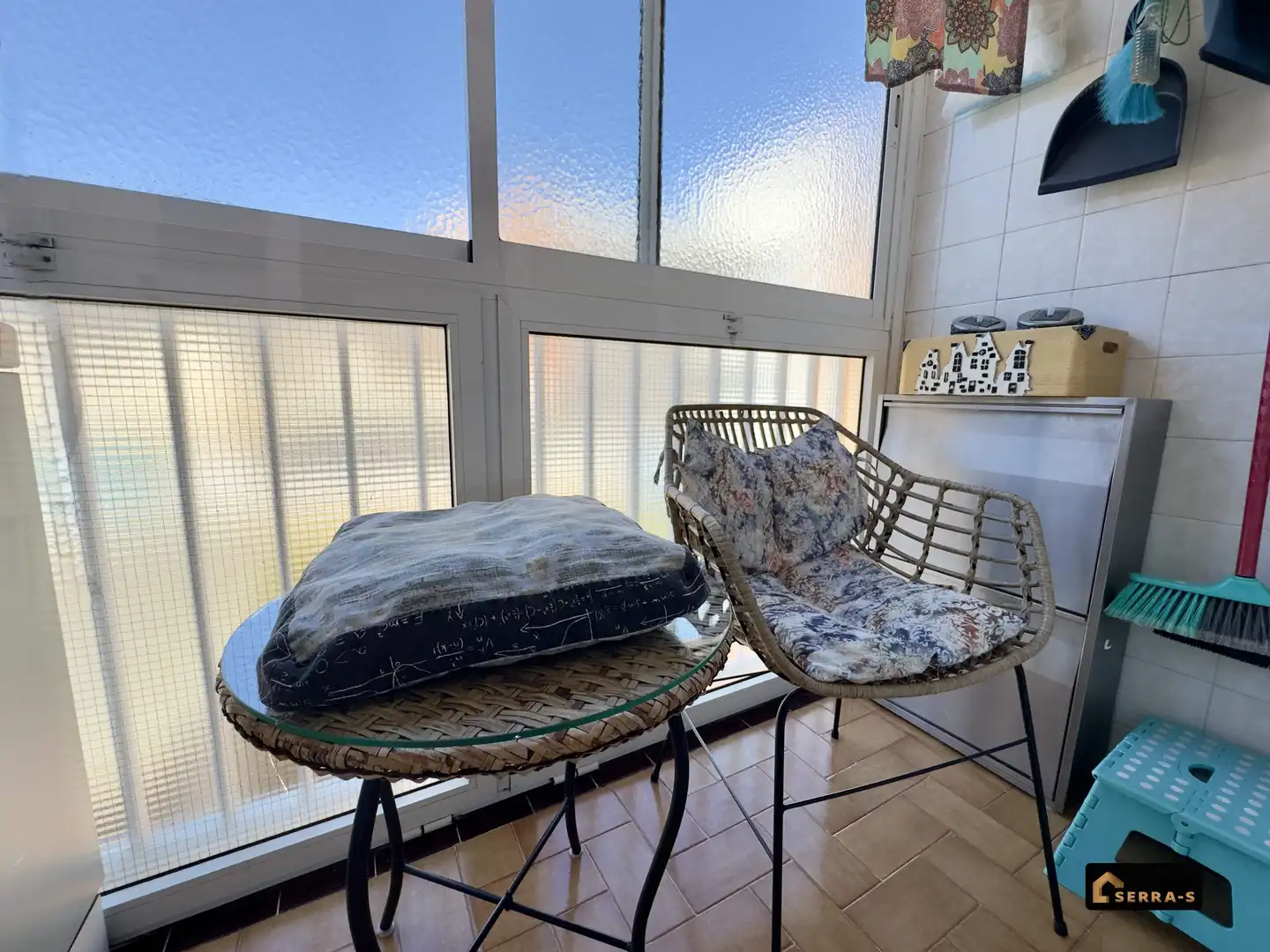 Terrasse von Wohnung zum Verkauf in Malgrat de Mar mit Klimaanlage und Balkon