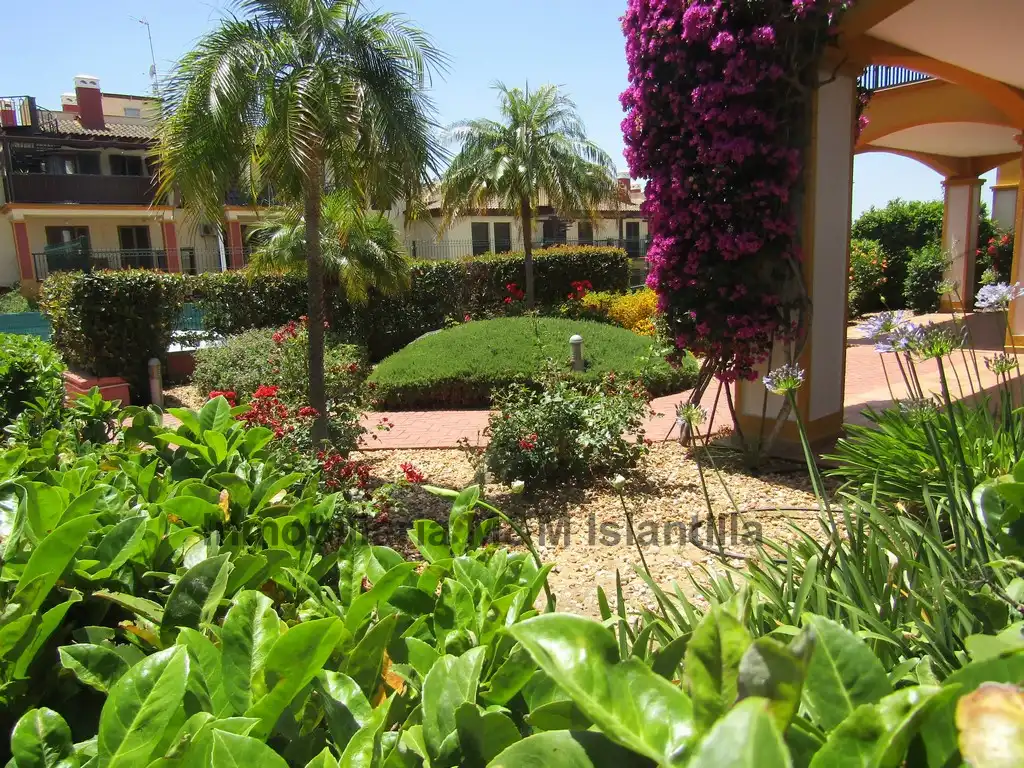 Jardín de Apartamento en venta en Ayamonte con Jardín privado, Amueblado y Horno