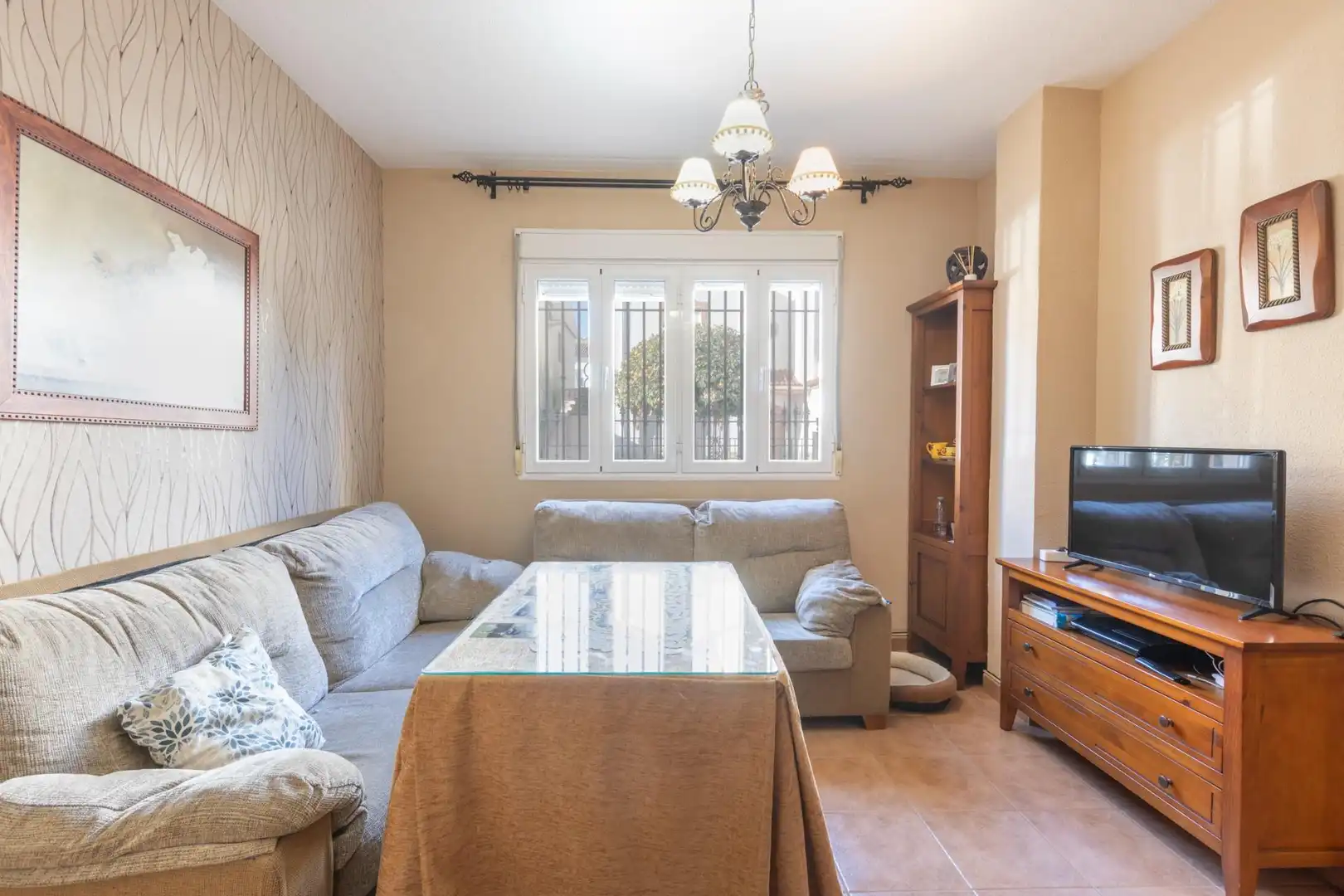 Sala de estar de Casa adosada en venta en Santa Fe con Aire acondicionado y Calefacción