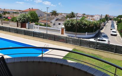 Swimming pool of Apartment for sale in Empuriabrava  with Terrace, Furnished and Balcony