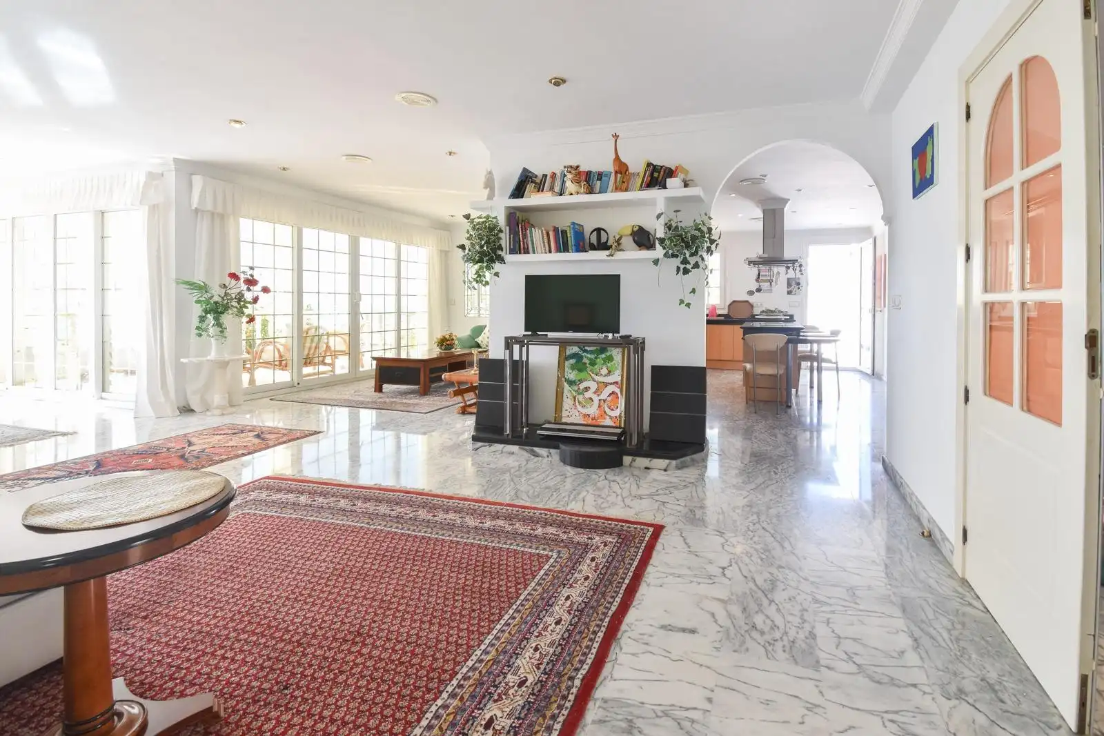 Sala de estar de Casa o chalet de alquiler en Rincón de la Victoria con Aire acondicionado, Calefacción y Jardín privado