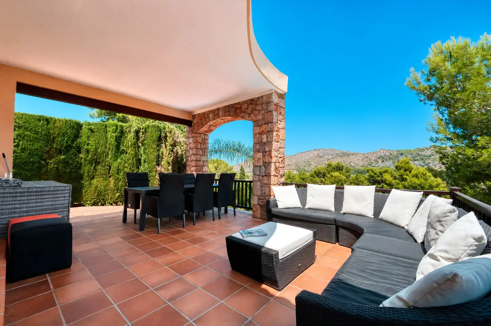 Terrace of Houses for sale in Pedreguer  with Air Conditioner, Heating and Private garden
