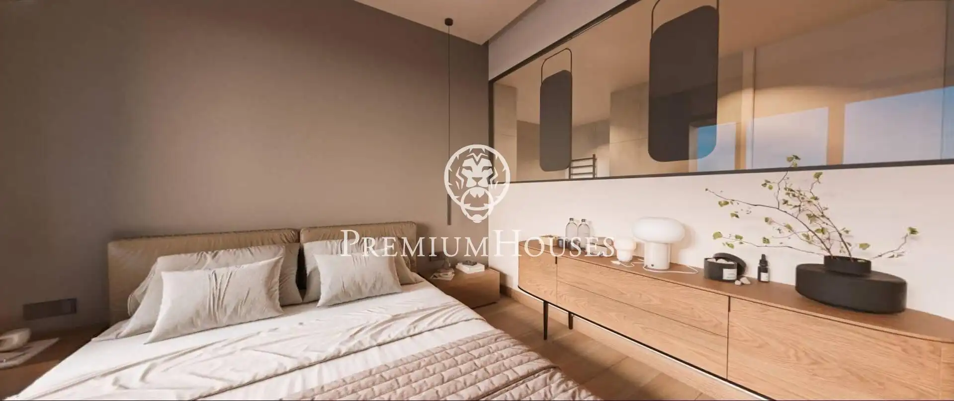 Bedroom of Houses for sale in Sant Andreu de Llavaneres  with Air Conditioner, Heating and Private garden