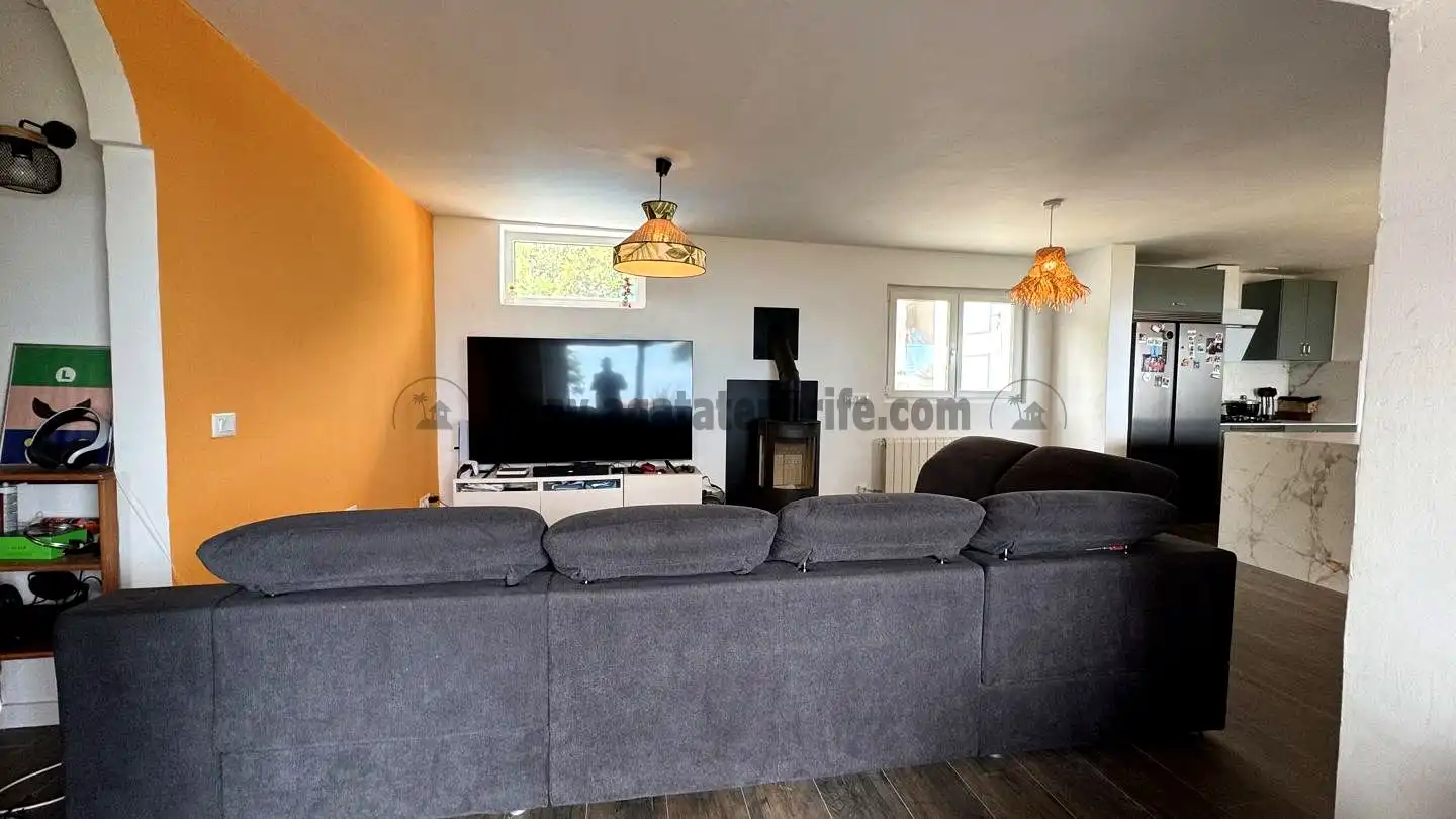 Sala de estar de Finca rústica en venta en Icod de los Vinos con Piscina