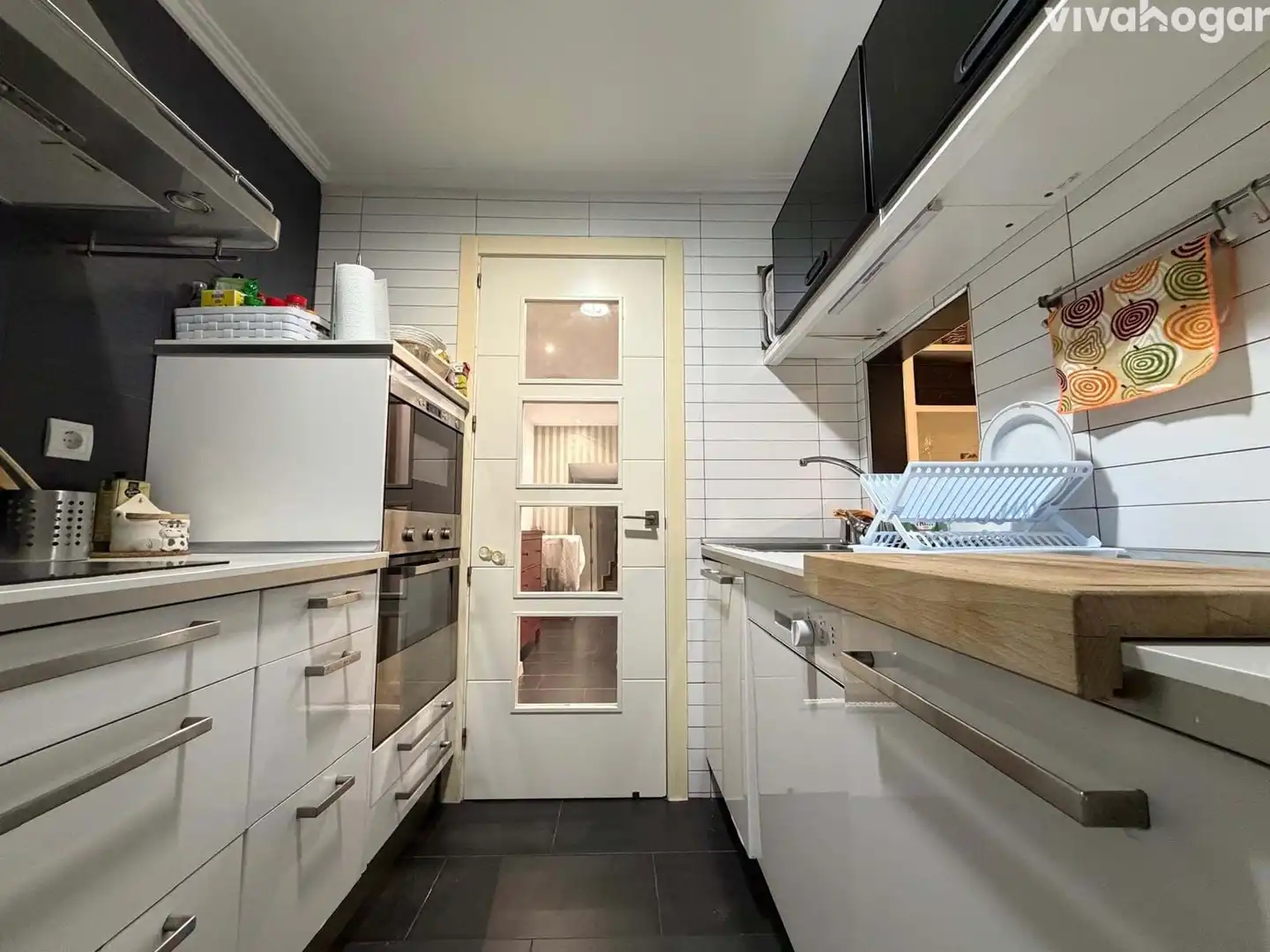 Cocina de Piso de alquiler en Madrid con Aire acondicionado, Calefacción y Amueblado