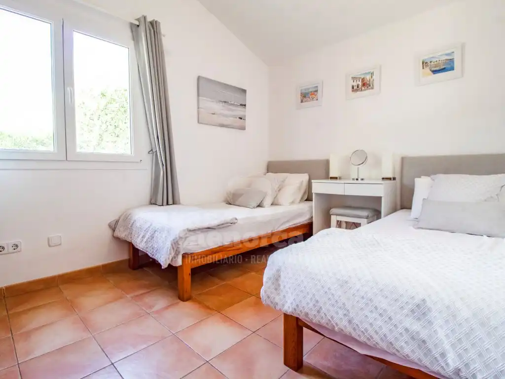 Dormitori de Casa o xalet en venda en Es Mercadal amb Aire condicionat, Jardí privat i Terrassa