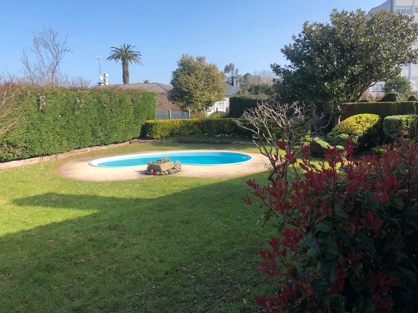 Schwimmbecken von Haus oder Chalet zum Verkauf in Oleiros mit Privatgarten, Parkett und Terrasse