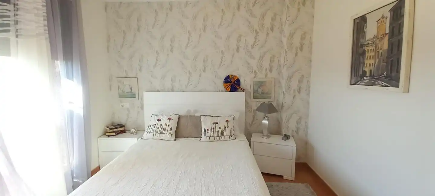 Bedroom of Flat for sale in Vera  with Air Conditioner, Terrace and Furnished