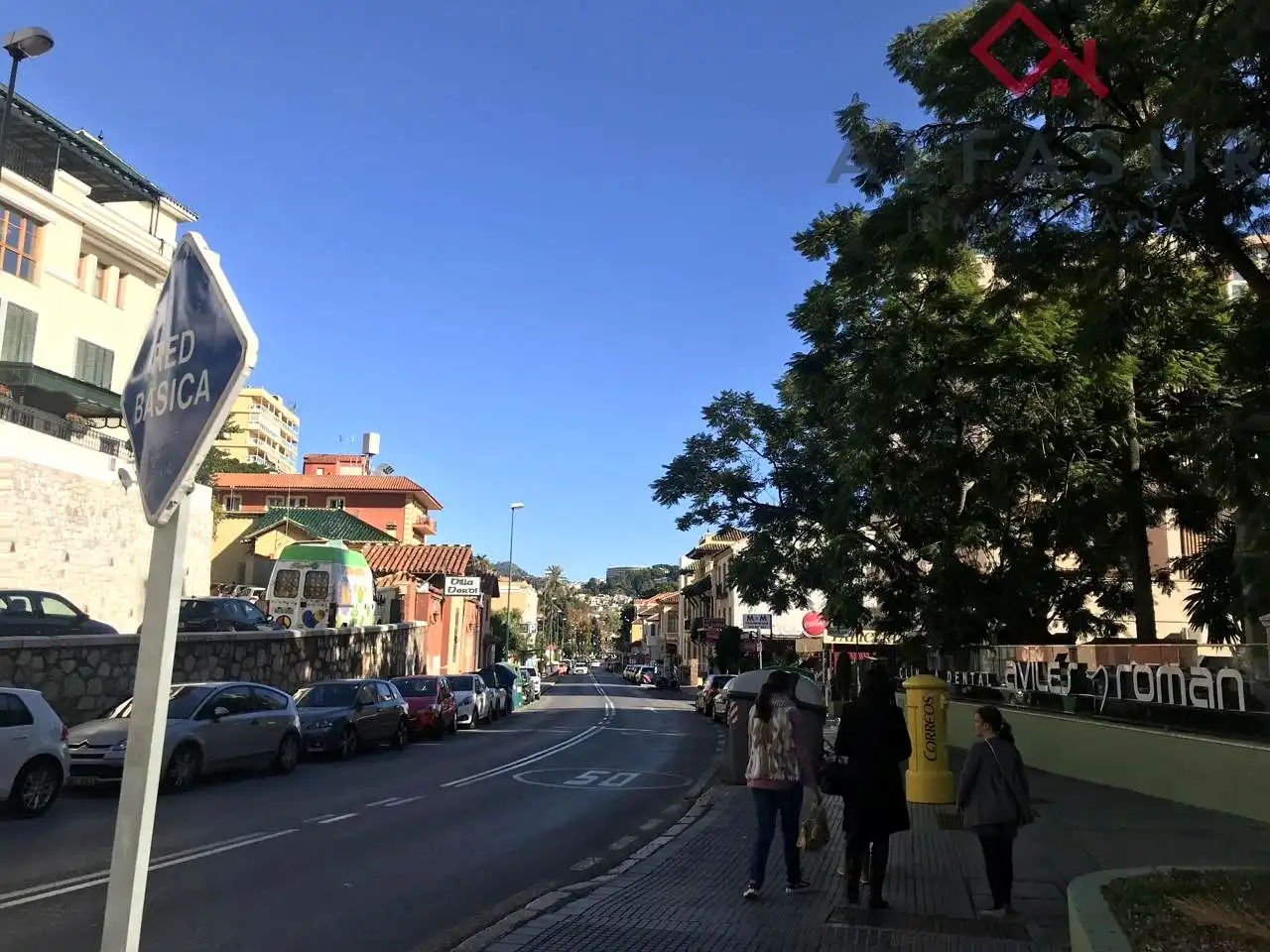 Vista exterior de Piso de alquiler en Málaga con Aire acondicionado y Parquet