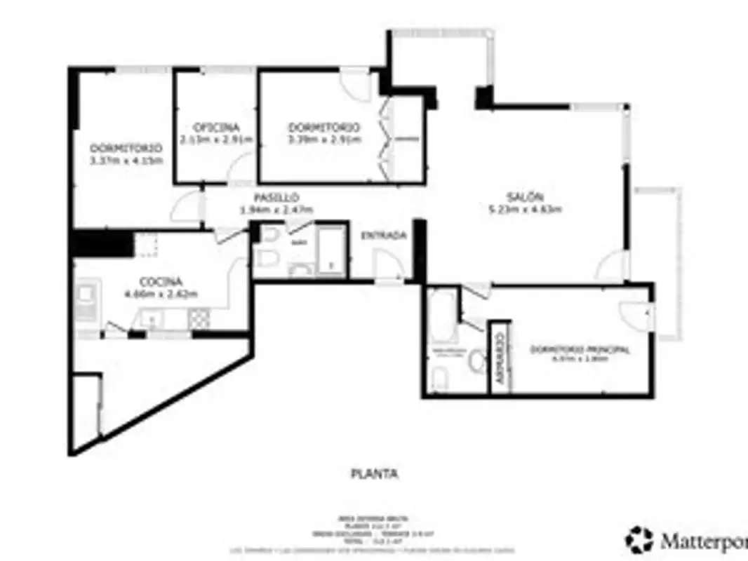 Appartement avec terrasse à vendre à Av. General Marvá, imagen 33