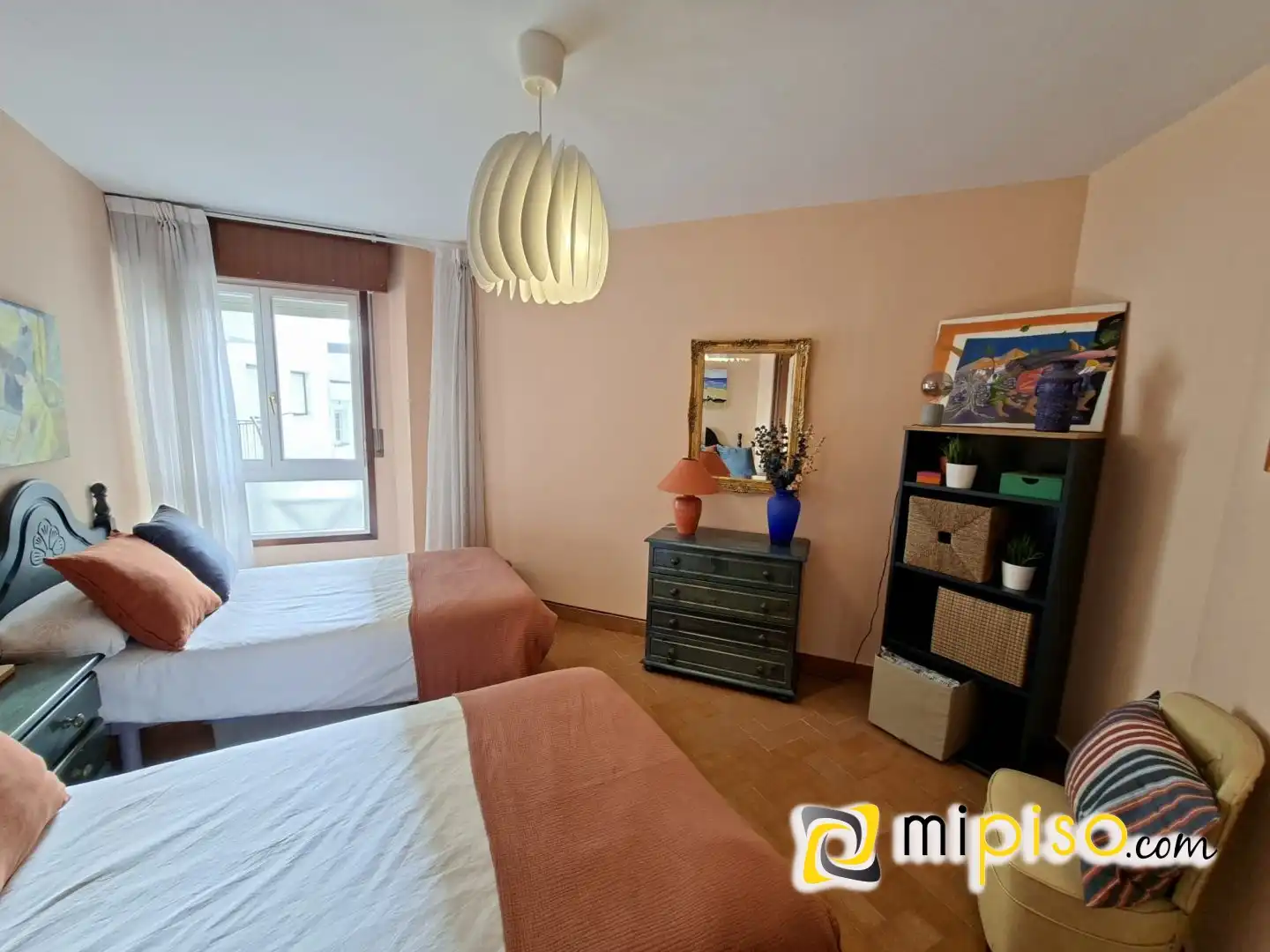 Schlafzimmer von Wohnung zur Miete in Laredo mit Terrasse und Möbliert