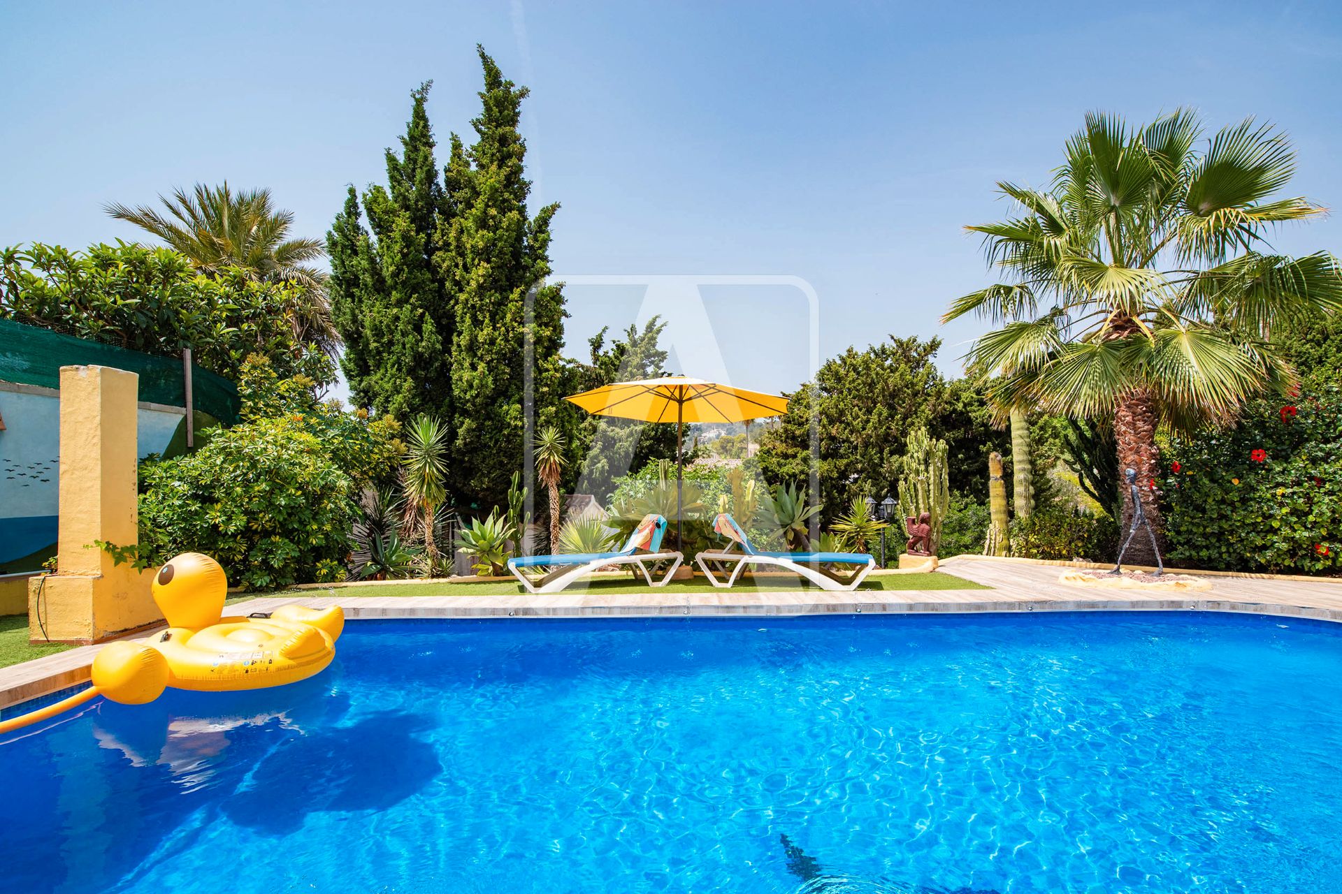 Jardí de Casa o xalet en venda en Benissa amb Aire condicionat, Calefacció i Jardí privat