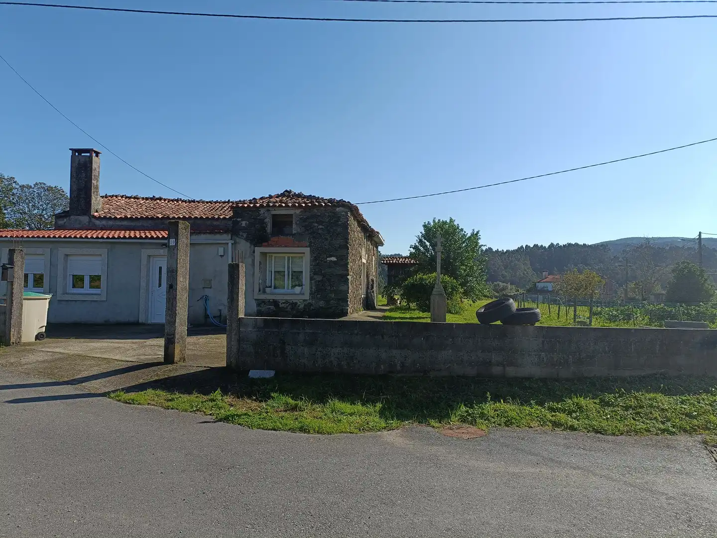 Außenansicht von Haus oder Chalet zum Verkauf in Oza dos Ríos mit Privatgarten und Abstellraum