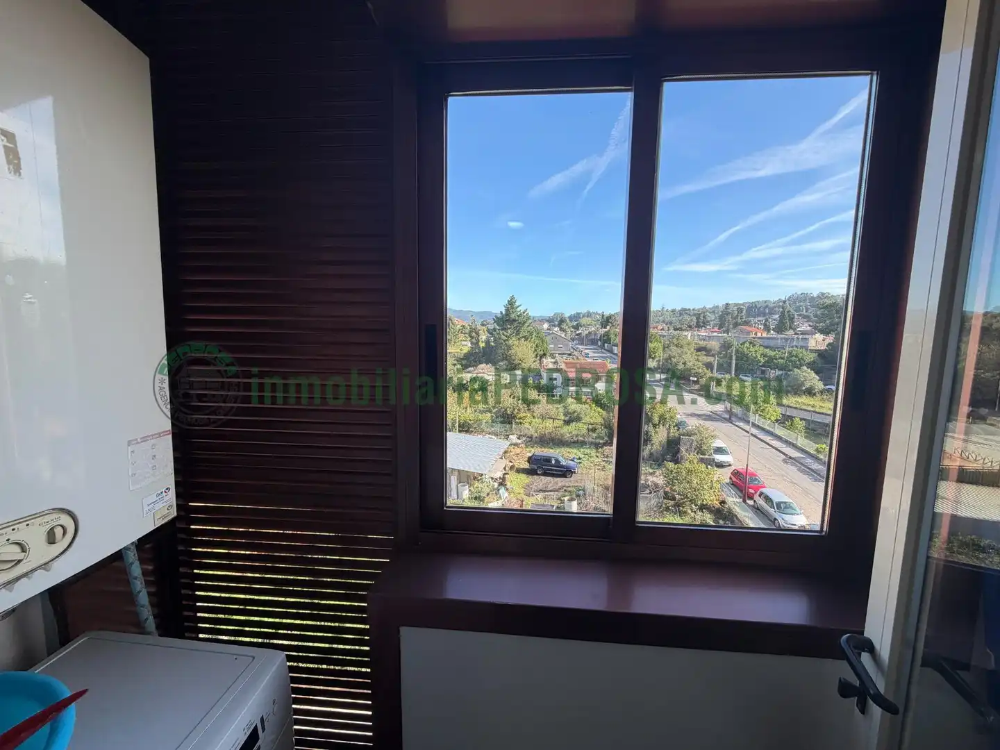 Terraza de Apartamento de alquiler en A Parda