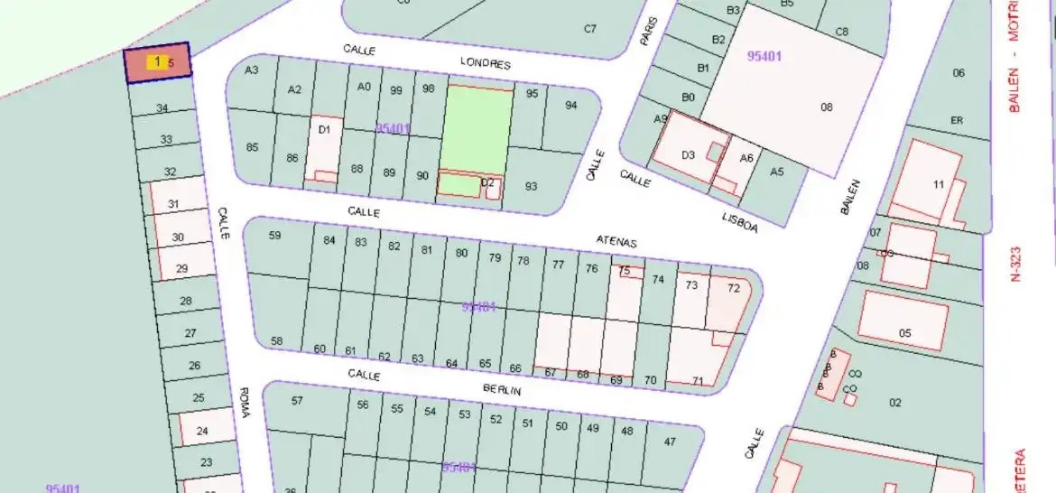 Industrial land for sale in Mengíbar