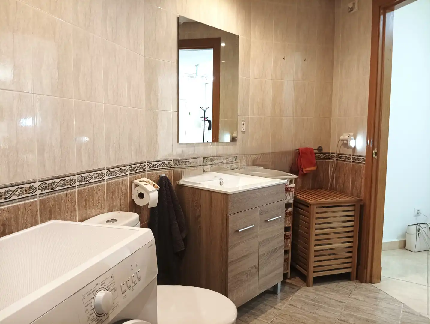 Baño de Apartamento en venta en Torremolinos con Aire acondicionado, Amueblado y Horno