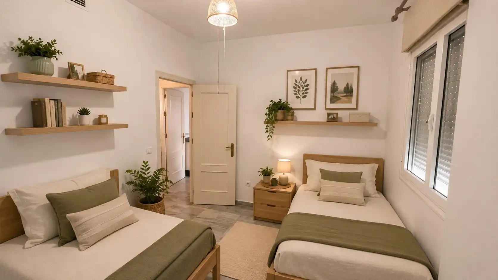 Habitación de Casa adosada en venta en Gines con Aire acondicionado