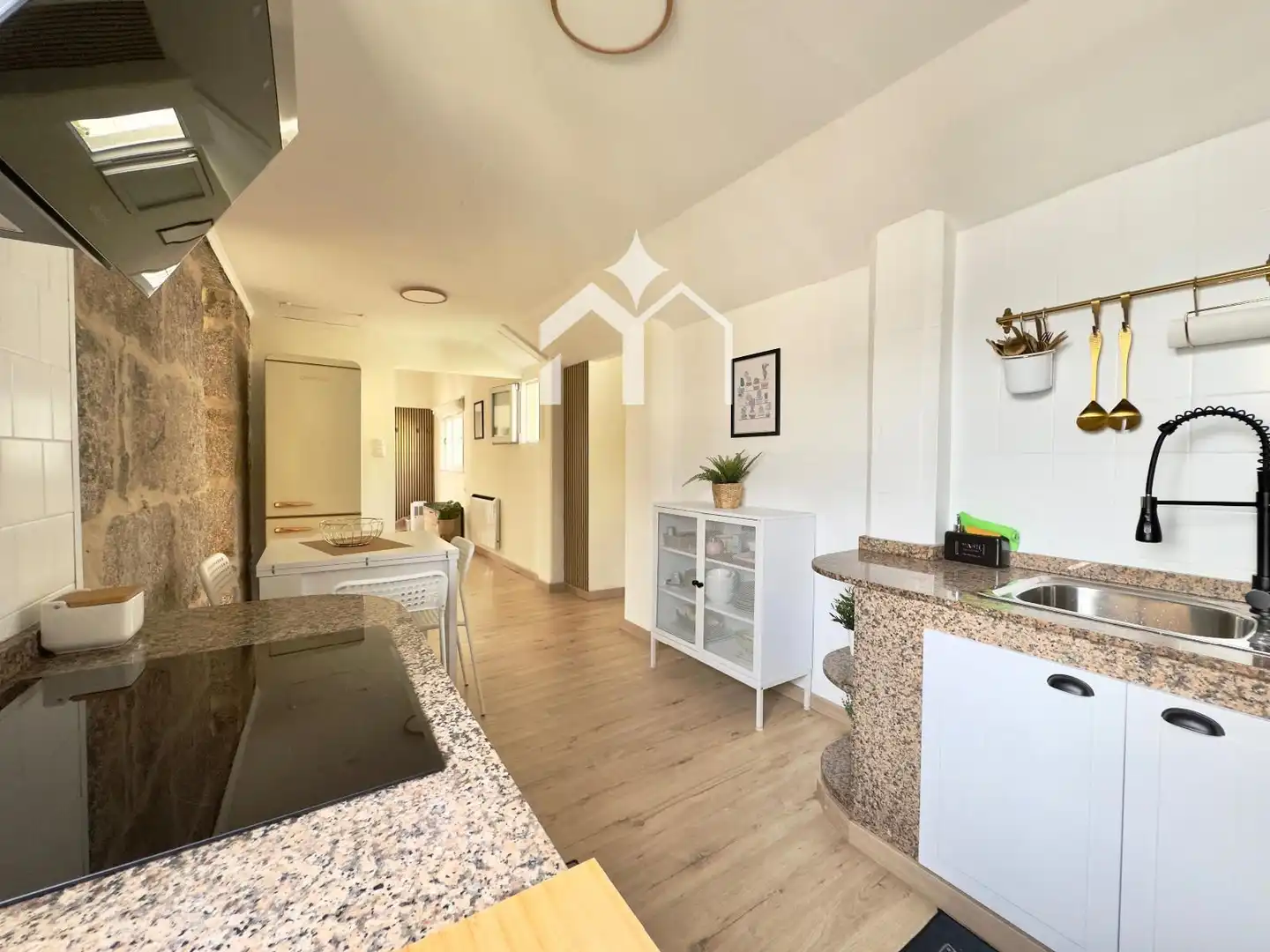 Kitchen of Houses for sale in Moaña  with Heating, Private garden and Parquet flooring