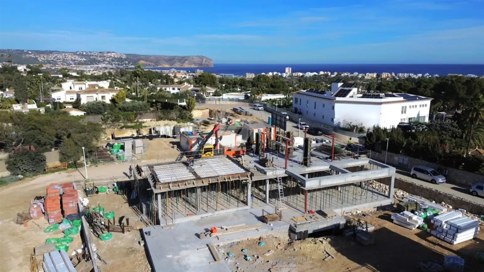 Vista exterior de Casa o xalet en venda en Jávea / Xàbia amb Aire condicionat, Calefacció i Jardí privat