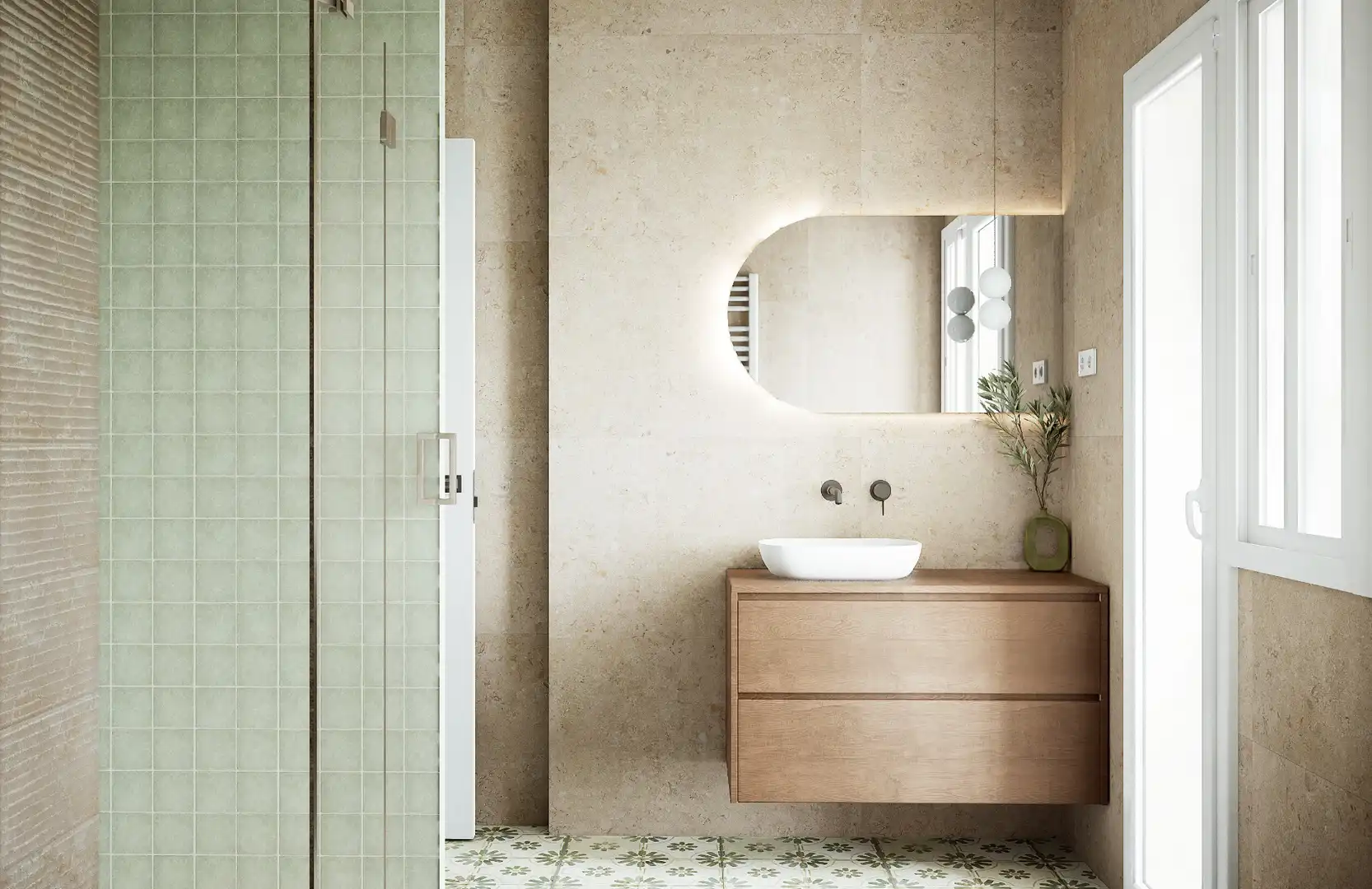 Baño de Piso en venta en Barcelona con Aire acondicionado, Calefacción y Microondas