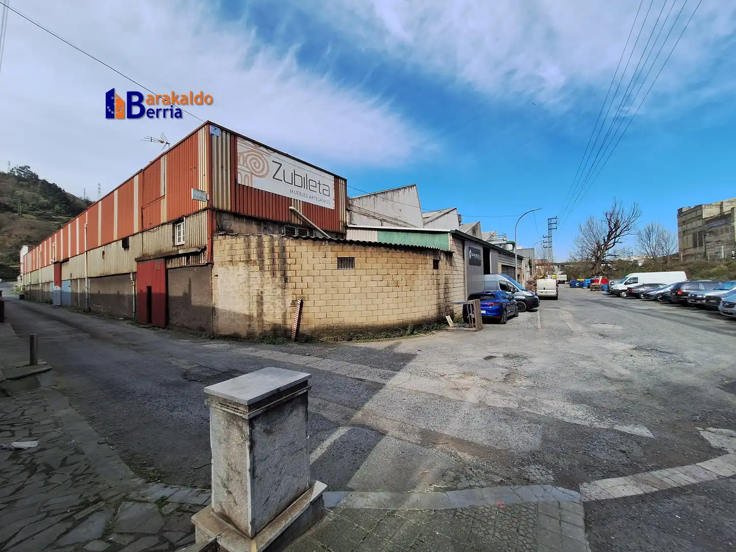 Exterior view of Industrial buildings for sale in Barakaldo 