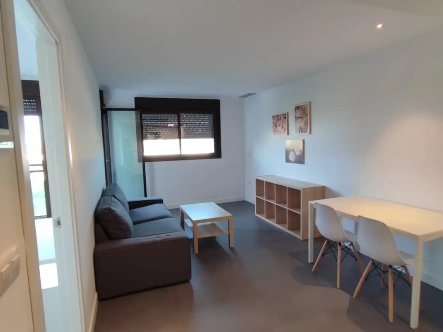 Sala de estar de Apartamento de alquiler en Murcia con Aire acondicionado, Amueblado y Lavadora