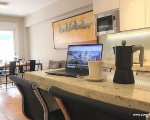 Kitchen of Flat to rent in  Madrid Capital  with Air Conditioner, Heating and Terrace