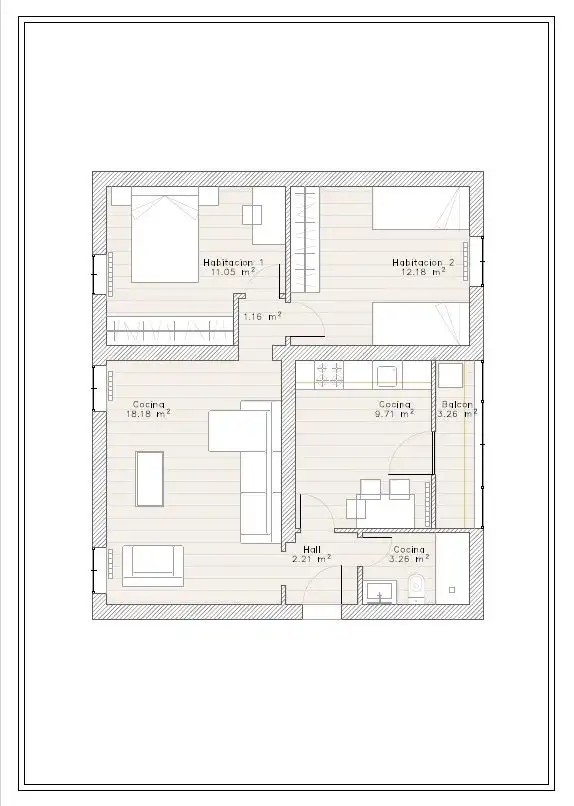 Piso en venta en Irun  con Calefacción y Terraza