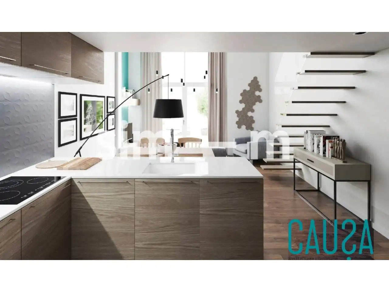 Küche von Wohnung zum Verkauf in Vic mit Heizung, Privatgarten und Terrasse
