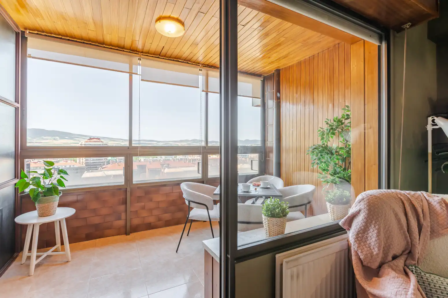 Terraza de Ático en venta en  Pamplona / Iruña con Parquet y Terraza