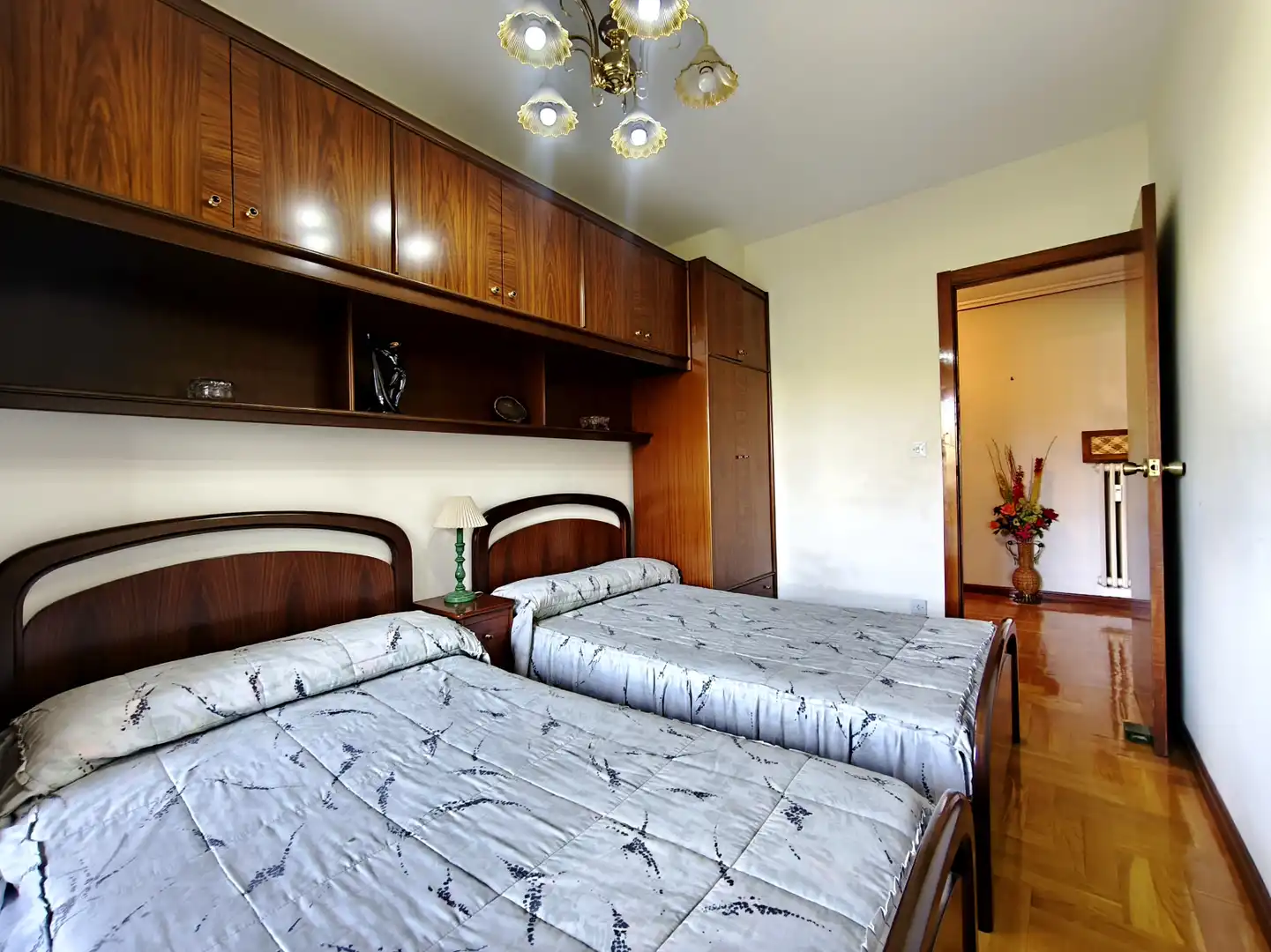 Bedroom of Flat for sale in  Logroño  with Heating, Parquet flooring and Terrace