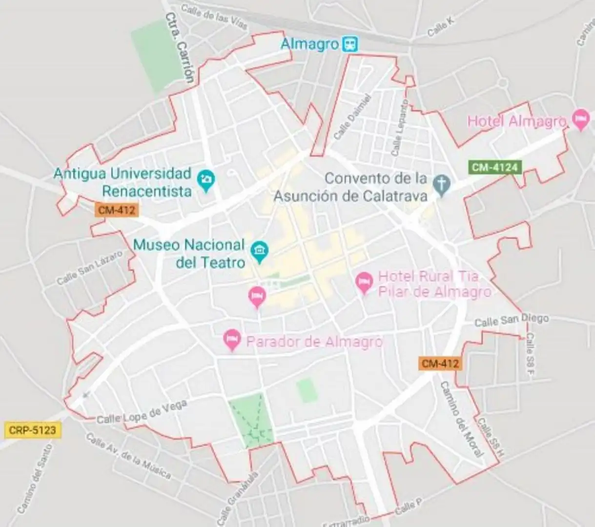 Außenansicht von Residential zum Verkauf in Almagro