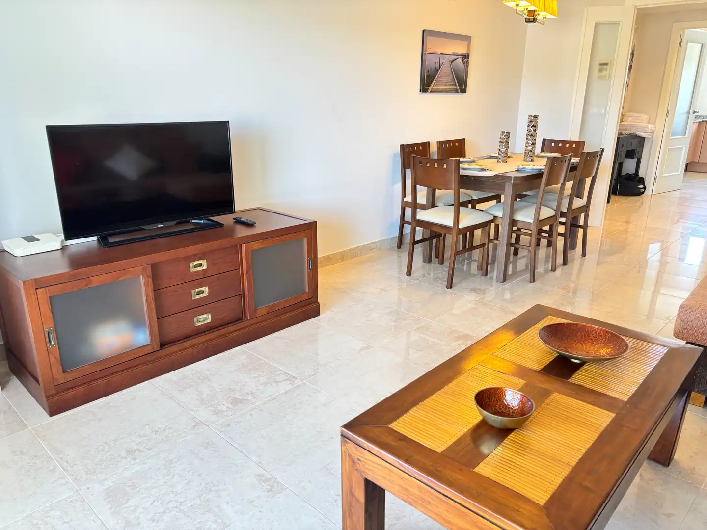 Living room of Apartments for rent in Dénia  with Air Conditioner, Terrace and Furnished