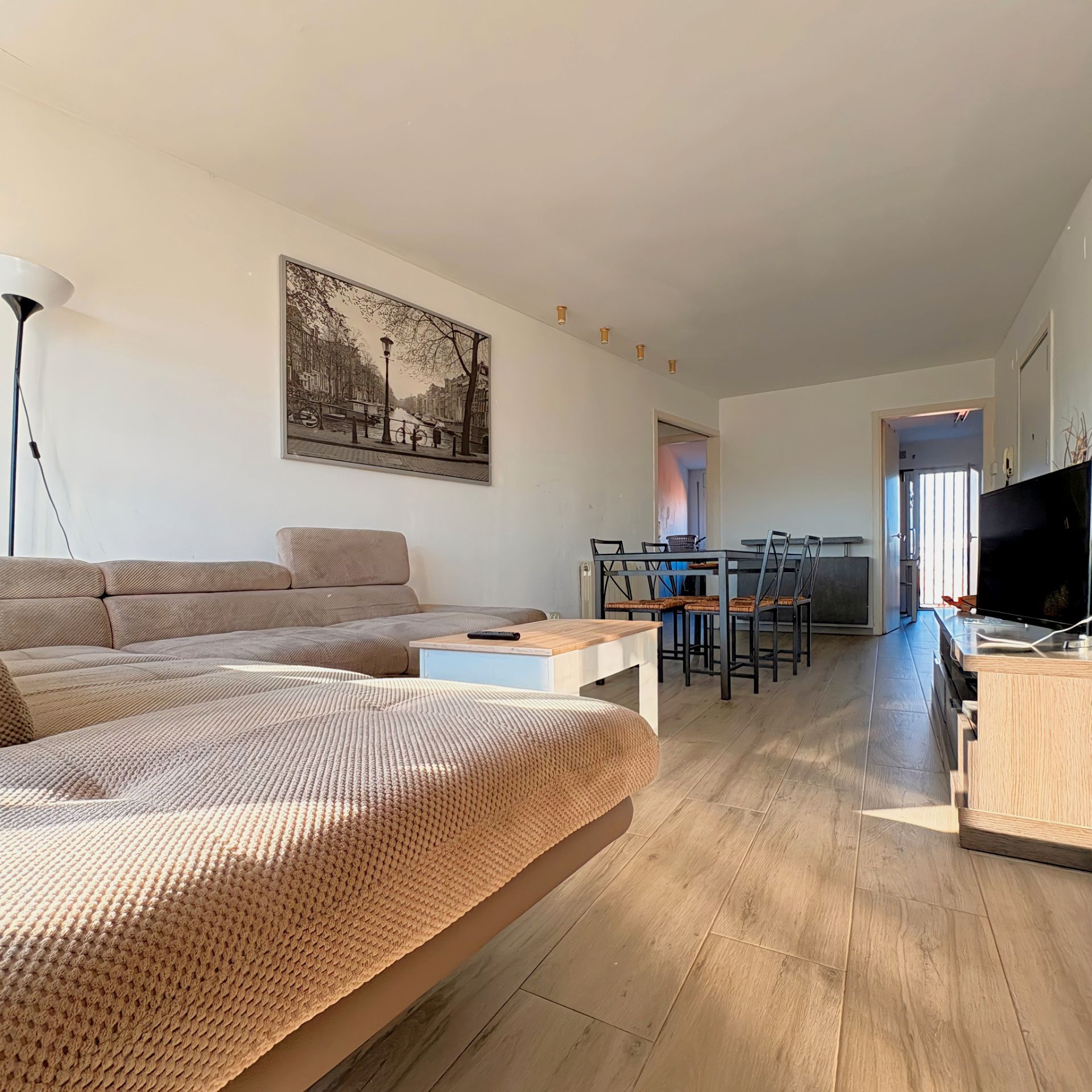 Sala d'estar de Pis en venda en Granollers amb Calefacció i Balcó