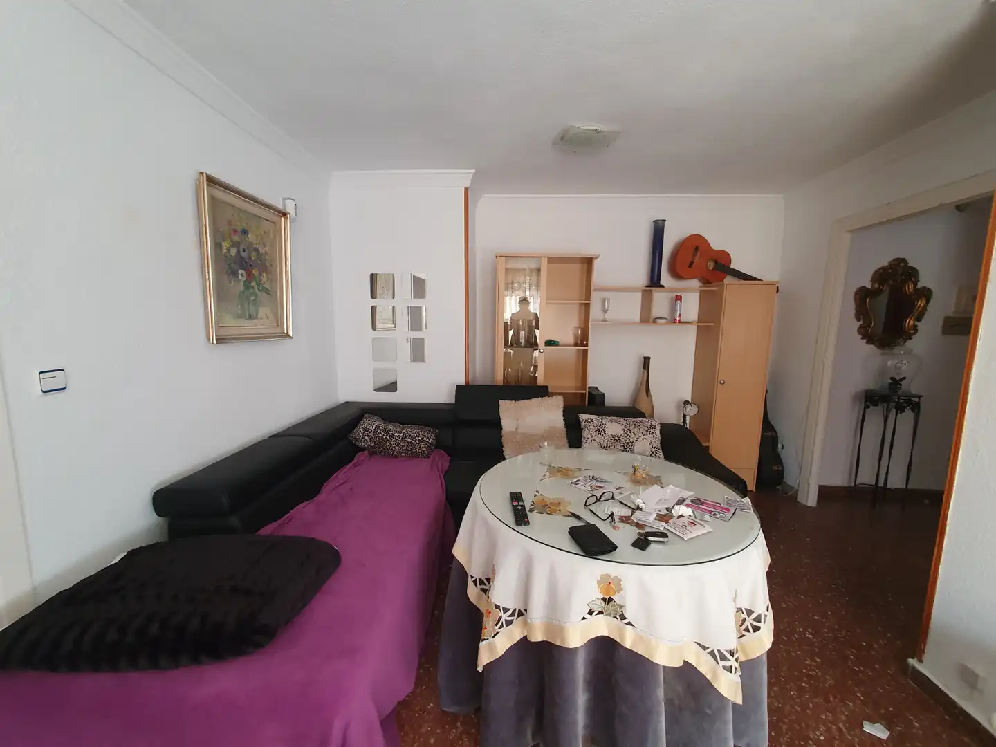 Habitación de Apartamento de alquiler en Granada con Aire acondicionado, Calefacción y Terraza