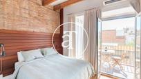 Dormitori de Pis de lloguer en  Barcelona Capital amb Aire condicionat i Balcó