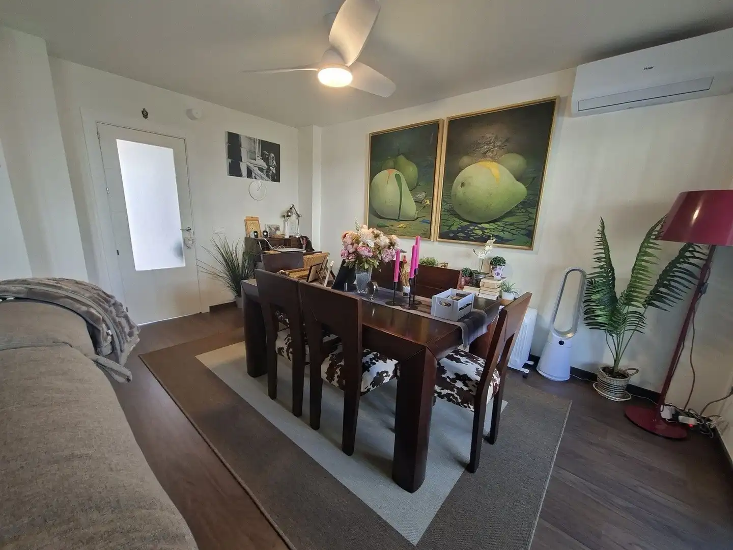 Comedor de Apartamento en venta en Marbella con Aire acondicionado, Jardín privado y Alarma