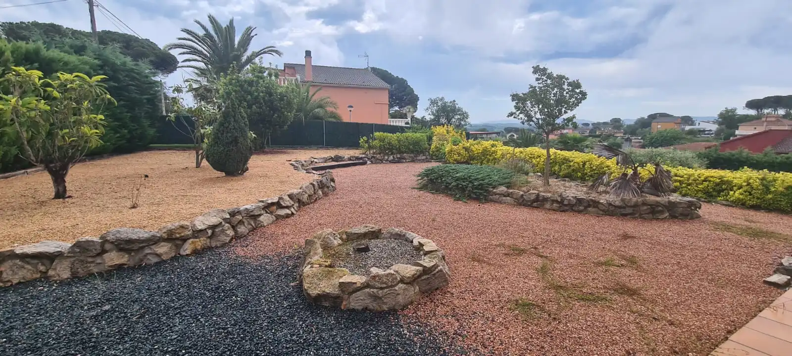 Garden of Houses for sale in Caldes de Malavella  with Air Conditioner, Heating and Private garden