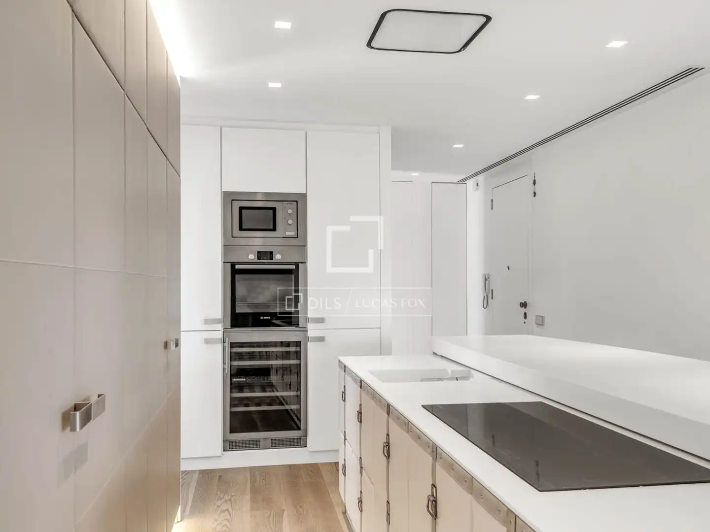 Kitchen of Attic for sale in Barcelona  with Air Conditioner, Heating and Parquet flooring