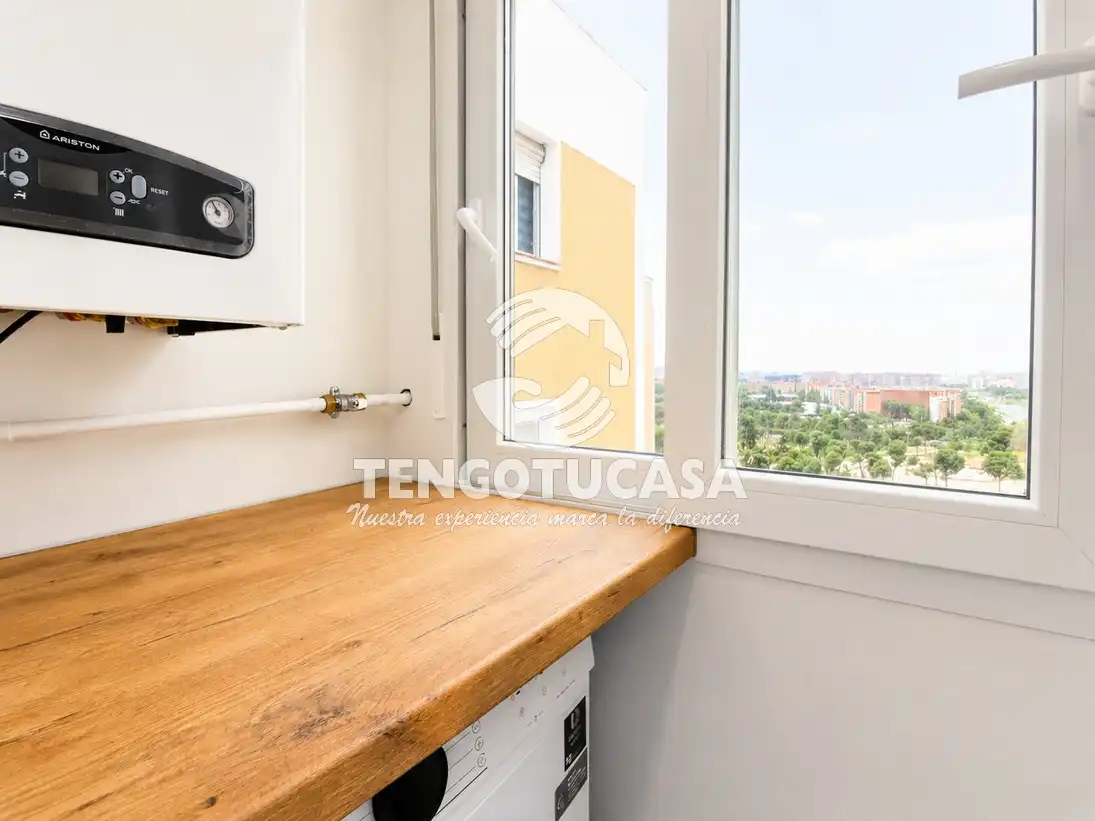 Terrasse von Wohnung zum Verkauf in Madrid mit Klimaanlage, Heizung und Parkett