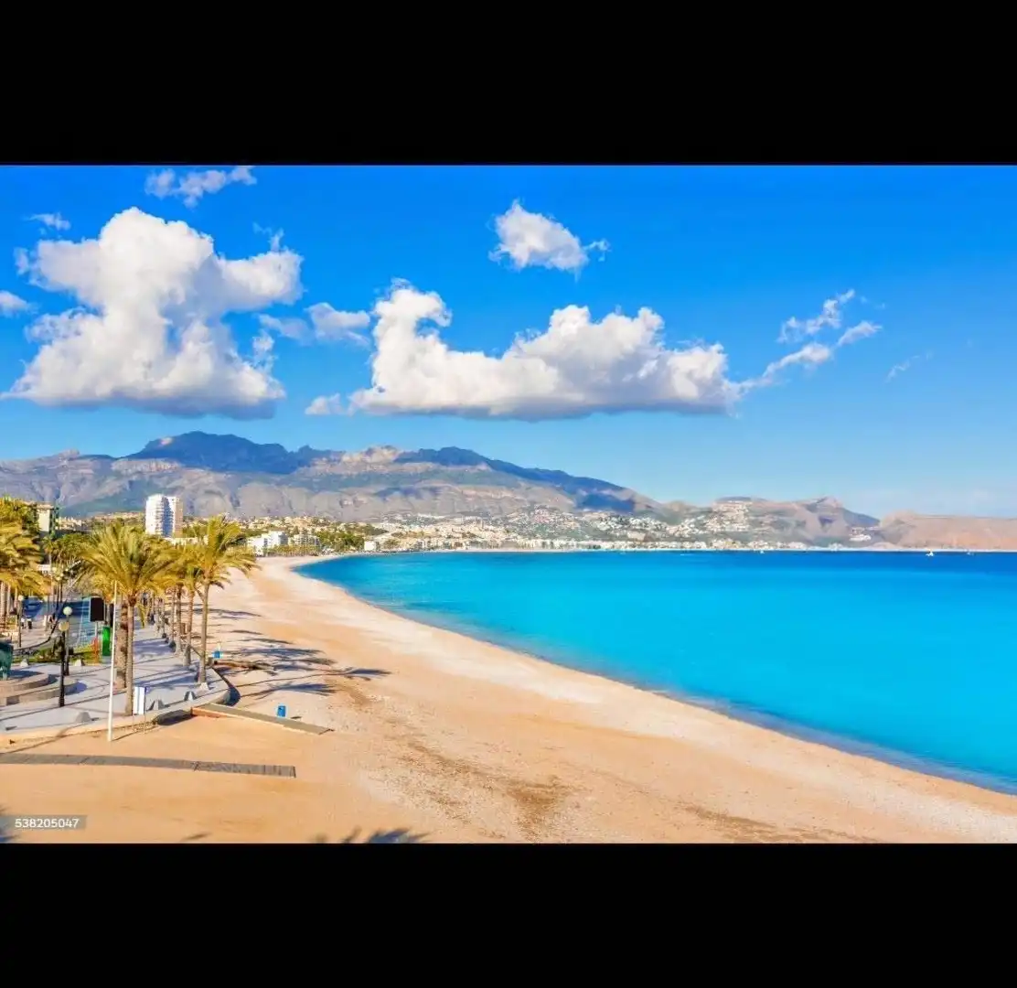 Exterior view of Apartments for sale in L'Alfàs del Pi  with Air Conditioner, Heating and Community pool