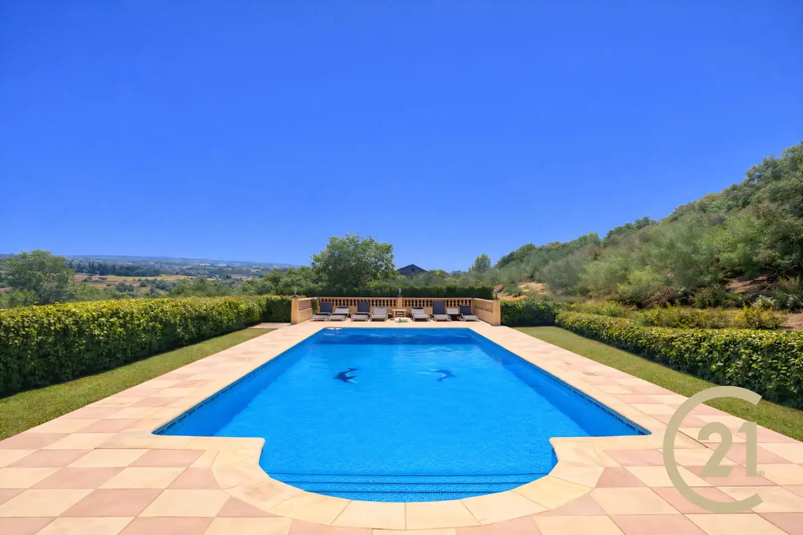 Swimming pool of Houses for sale in Ronda  with Air Conditioner, Heating and Private garden