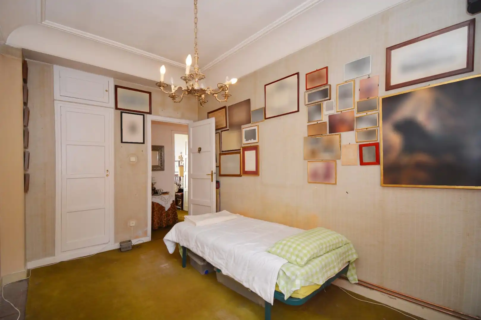 Schlafzimmer von Wohnung zum Verkauf in Madrid mit Heizung und Balkon