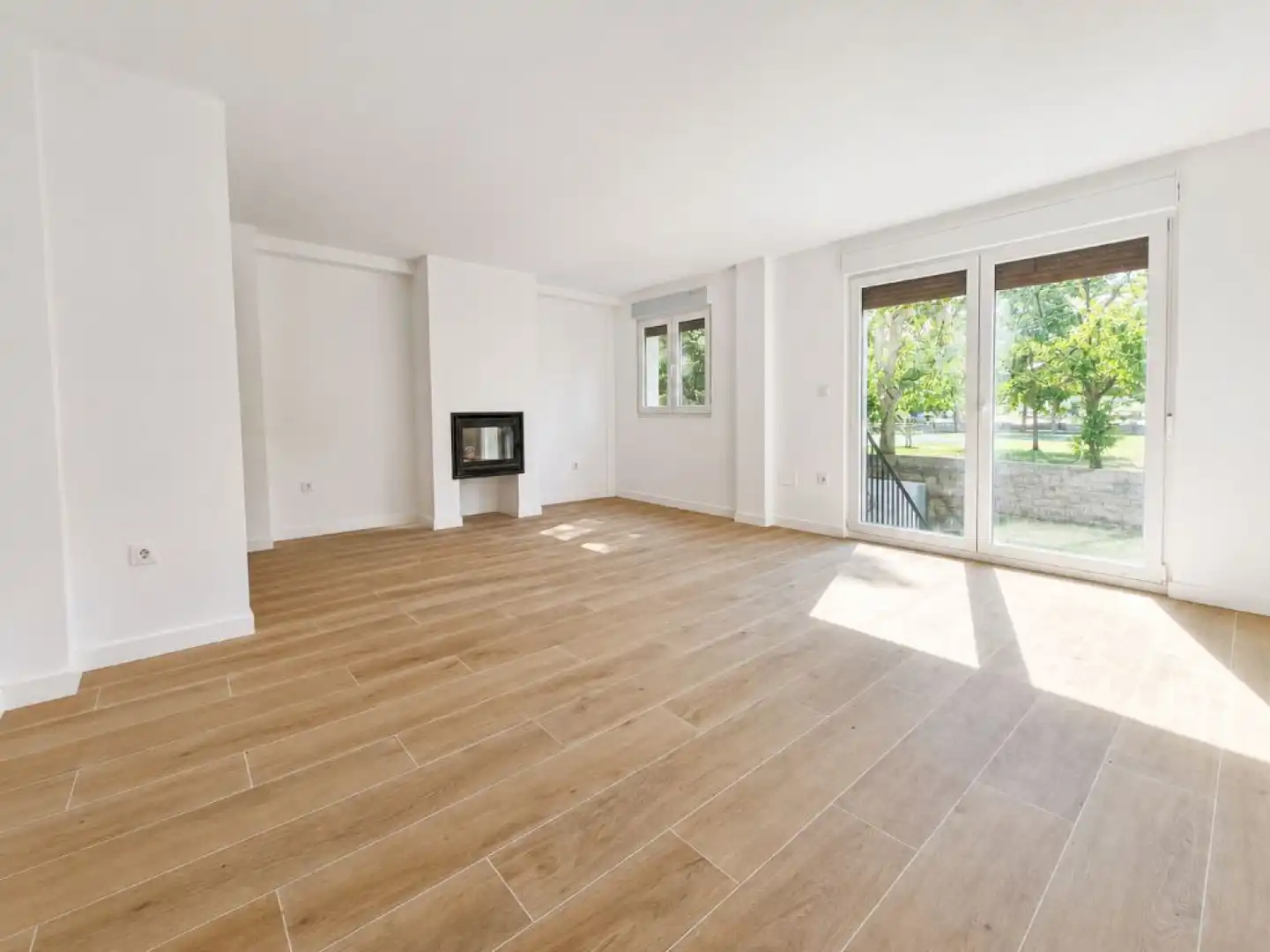 Sala de estar de Casa o chalet en venta en Molledo con Calefacción, Jardín privado y Parquet