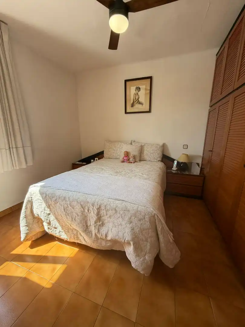 Bedroom of Flat for sale in Cornellà de Llobregat  with Air Conditioner and Furnished