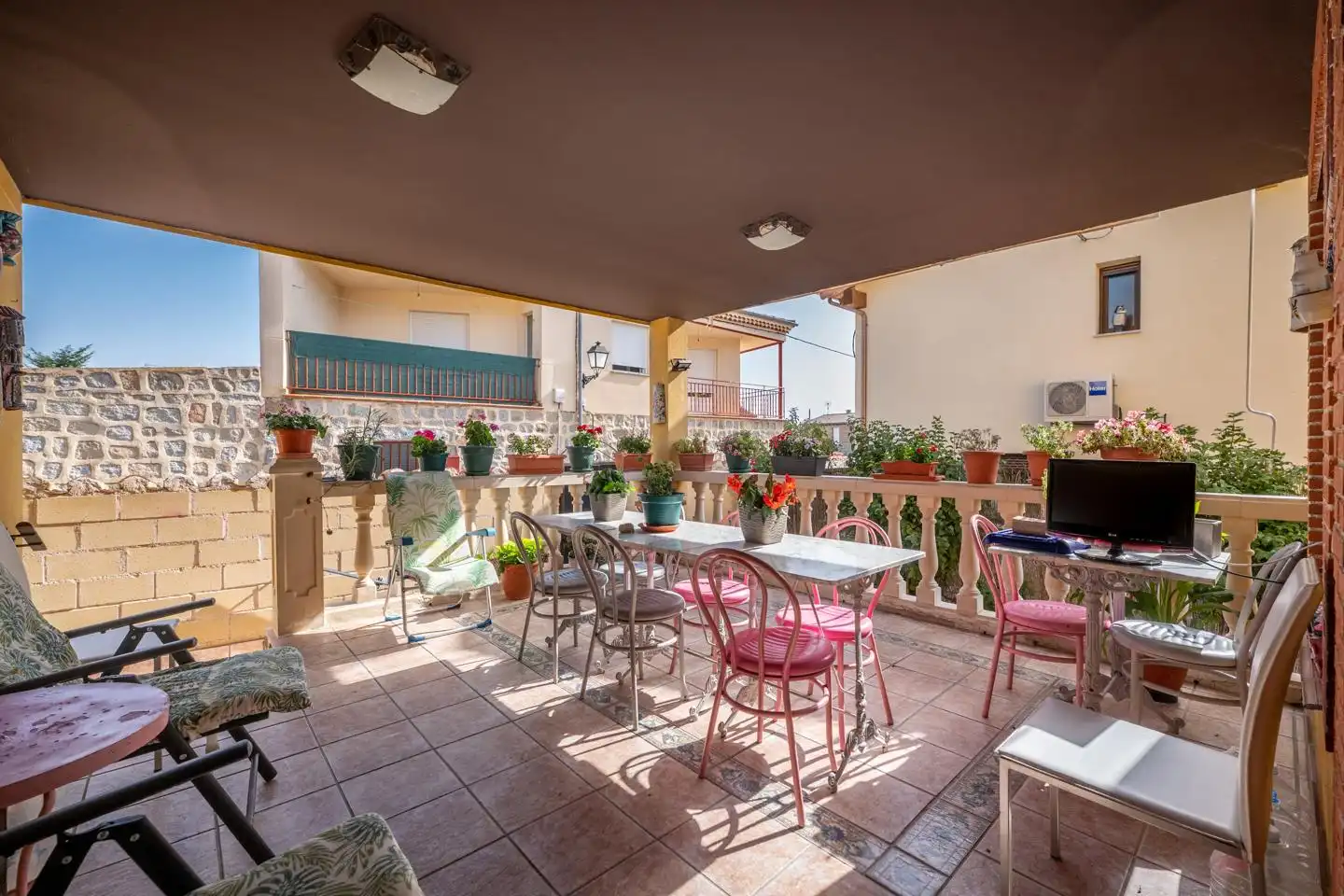 Terraza de Casa o chalet en venta en Ávila con Calefacción, Jardín privado y Terraza